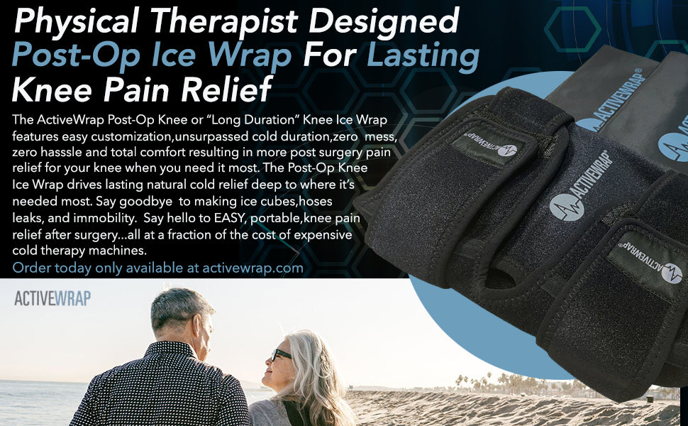 Long duration knee ice pack, long duration ice pack, best knee ice pack