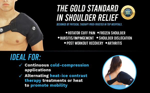 Shoulder Ice & Heat Wraps/Packs (All-in-1)