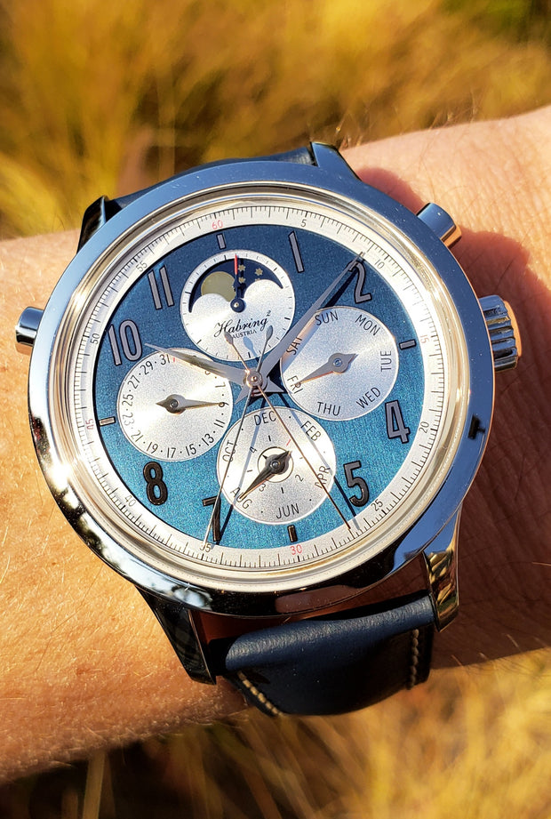 Habring² Steel Perpetual-Doppel Watch