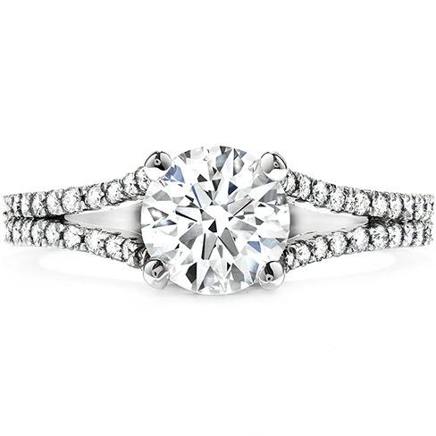Hearts On Fire Felicity Split Shank Diamond Engagement Ring – Passion ...