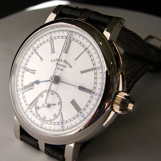 Lang & Heyne Platinum Albert Chronograph Watch – Passion Fine Jewelry, Inc.