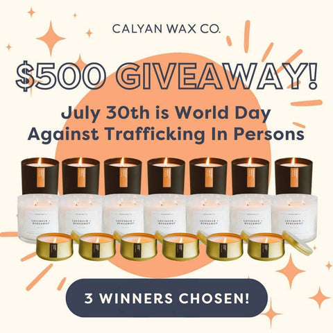 $500 giveaway image calyan wax co