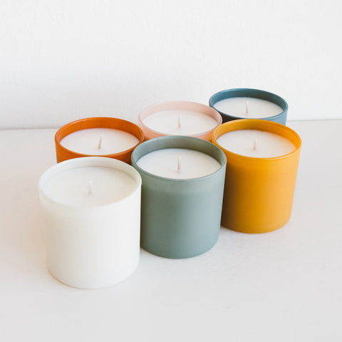 all six dignity series candles by calyan wax co.
