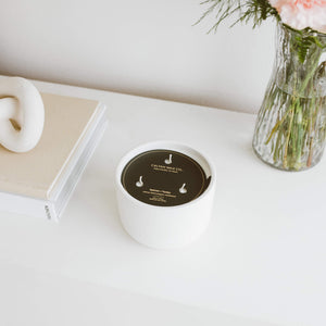 Vetiver + Tonka 3-Wick Ceramic Soy Candle