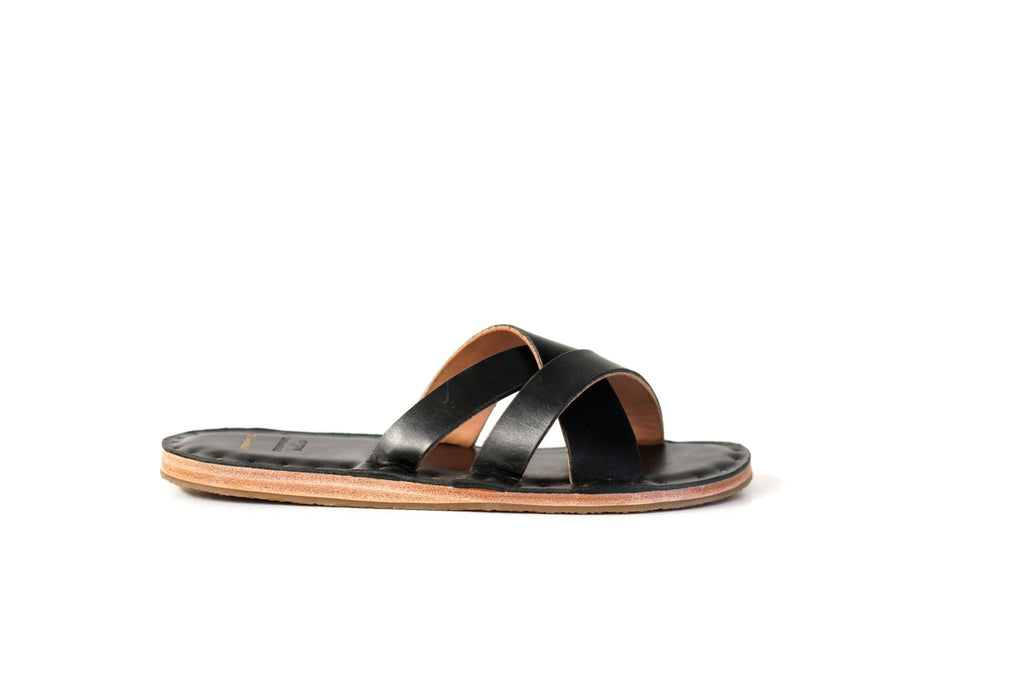 Handcrafted Leather Slides Puffy Insole: Inspired by Mexico's