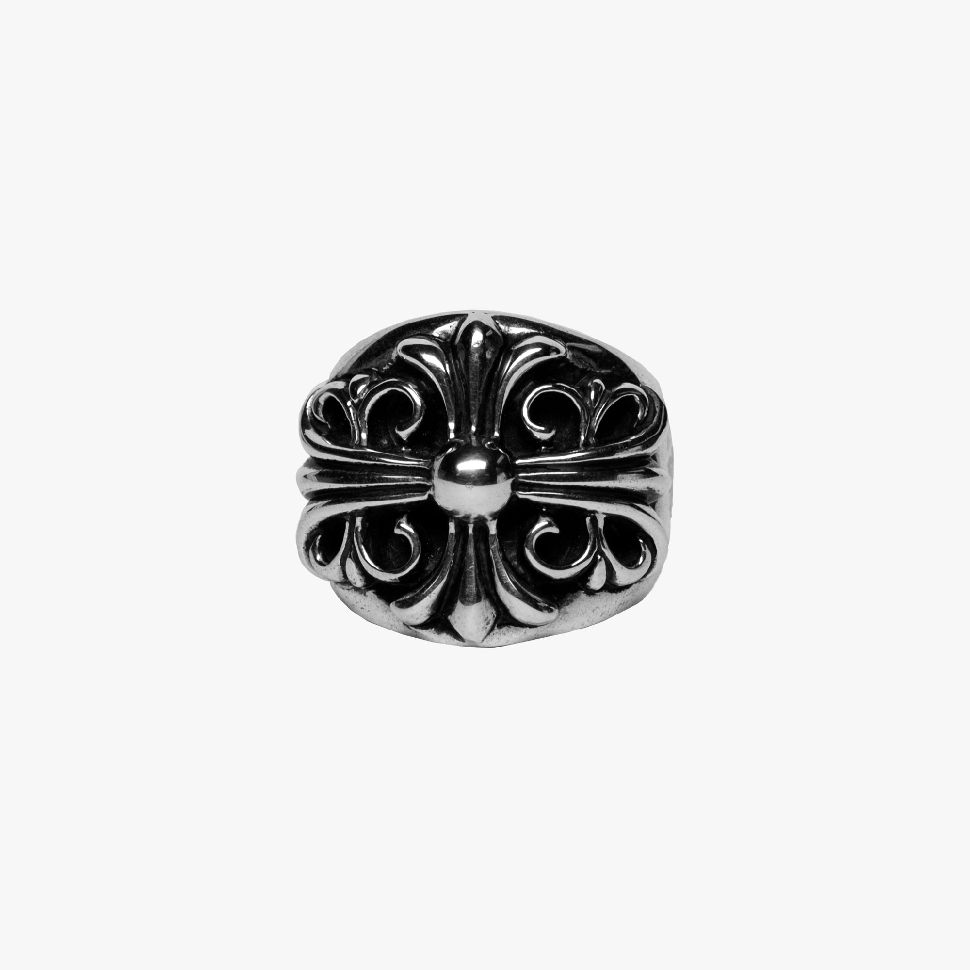 Chrome Hearts Keeper Sterling Silver Ring