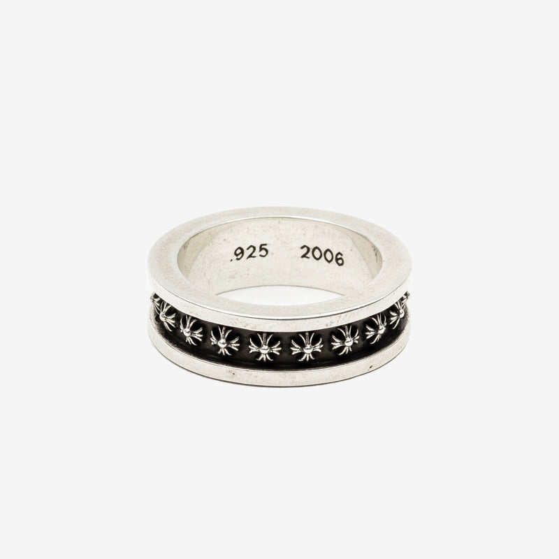 Chrome Hearts Mini CH Plus Sterling Silver Ring