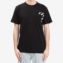 Off-White c/o Virgil Abloh - Diag Pocket Slim T-Shirt in Black