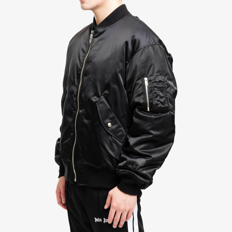 Phenomenon x Mastermind Japan - Cross Loop MA-1 Jacket in Black