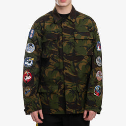 Off-White c/o Virgil Abloh - Camou Patch Field Jacket in Camouflage