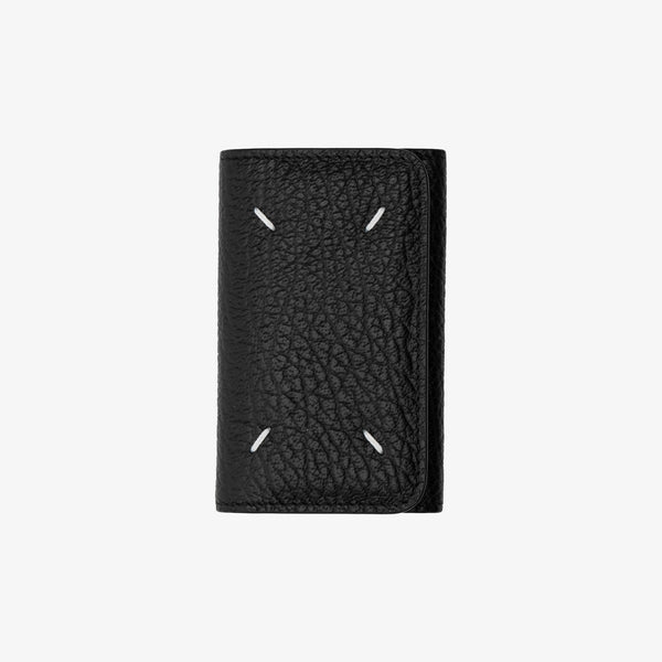 Maison Margiela - Small Flip Flap Wallet in Black