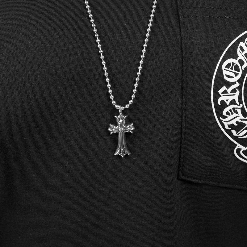 Chrome Hearts Tiny Double Cross Charm