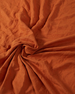 Golden Ochre 100% French Flax Linen Quilt Cover Set - Ginger Dream