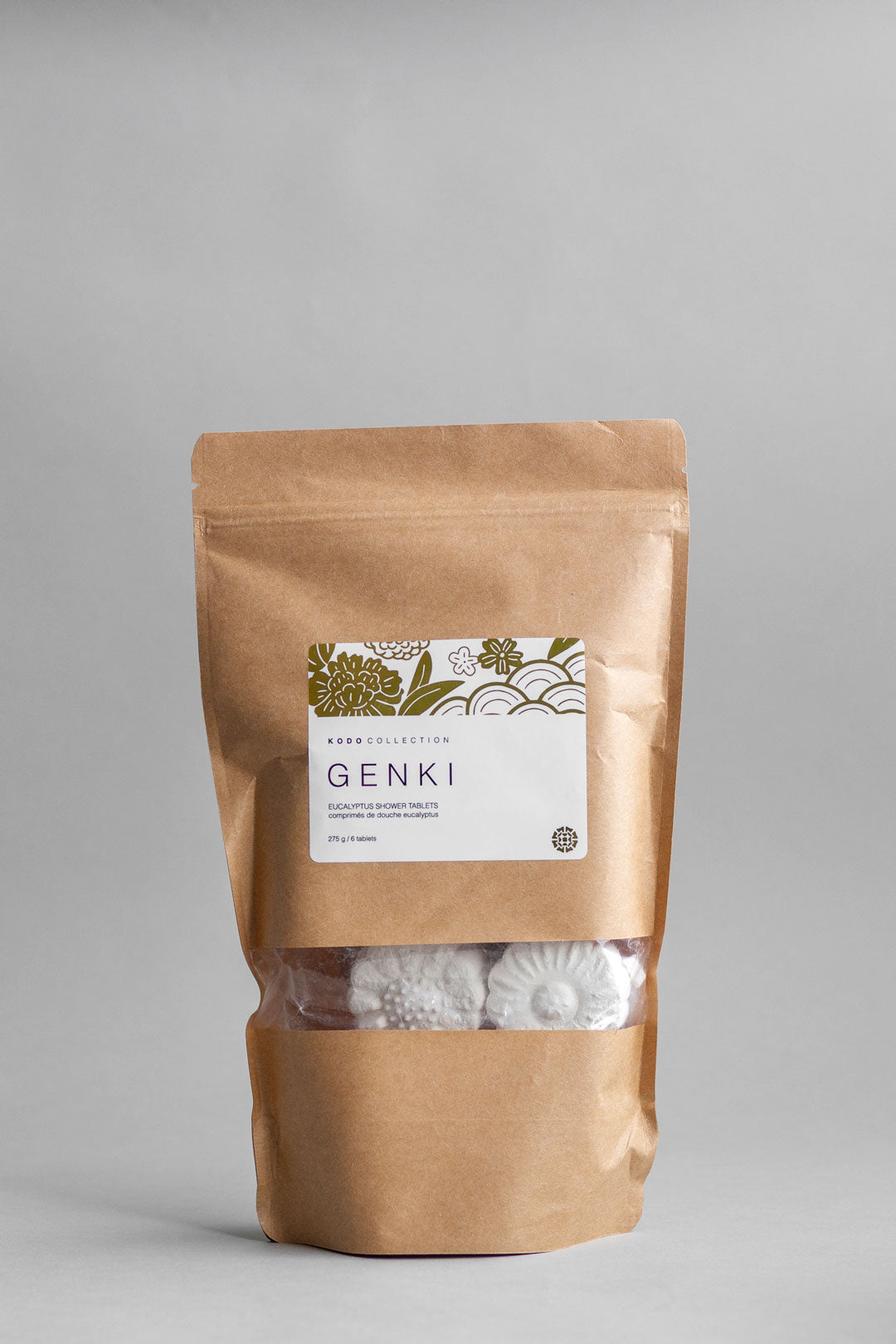 Genki aromatherapy shower tablets by KODO Collection