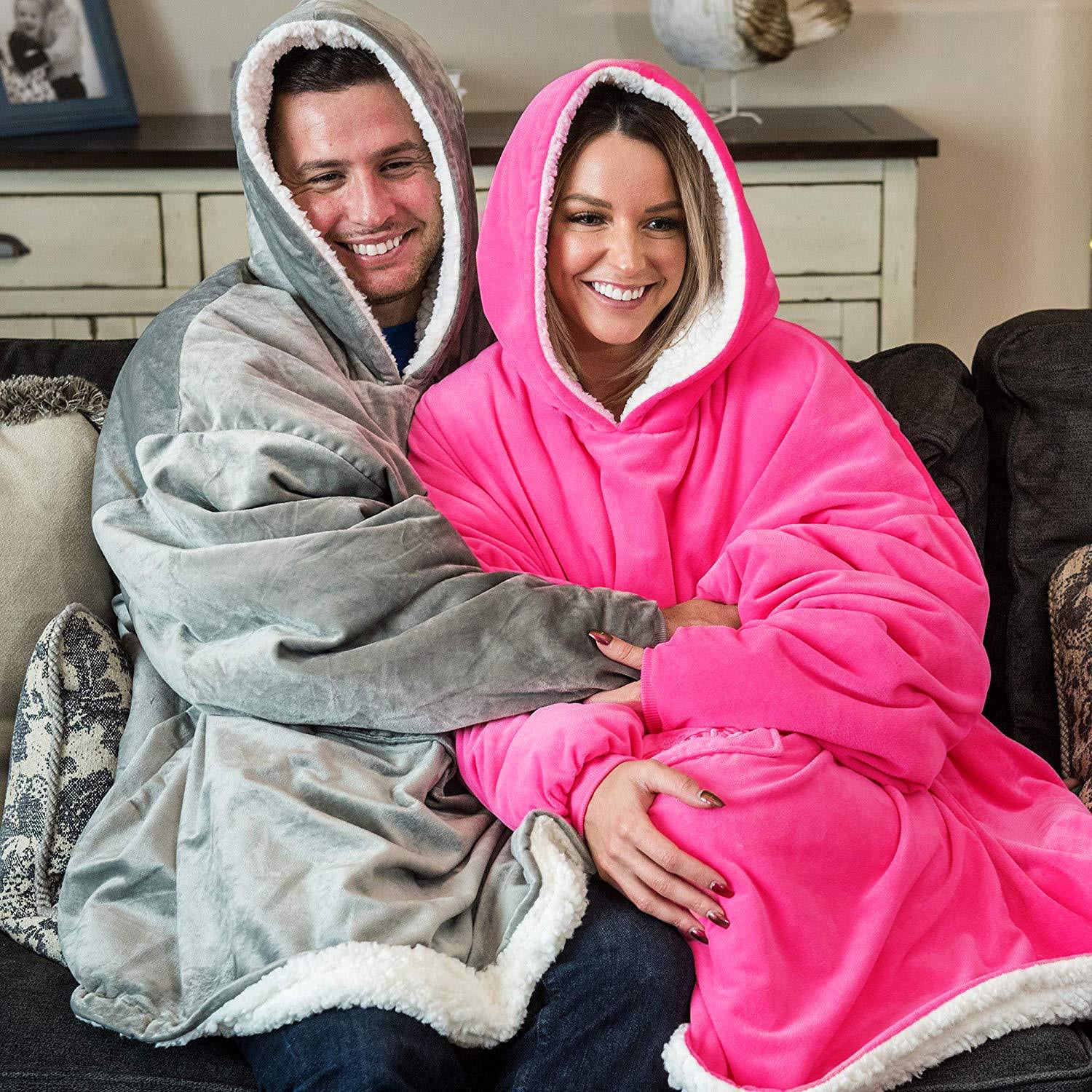 oversized sweatshirt hoodie blanket