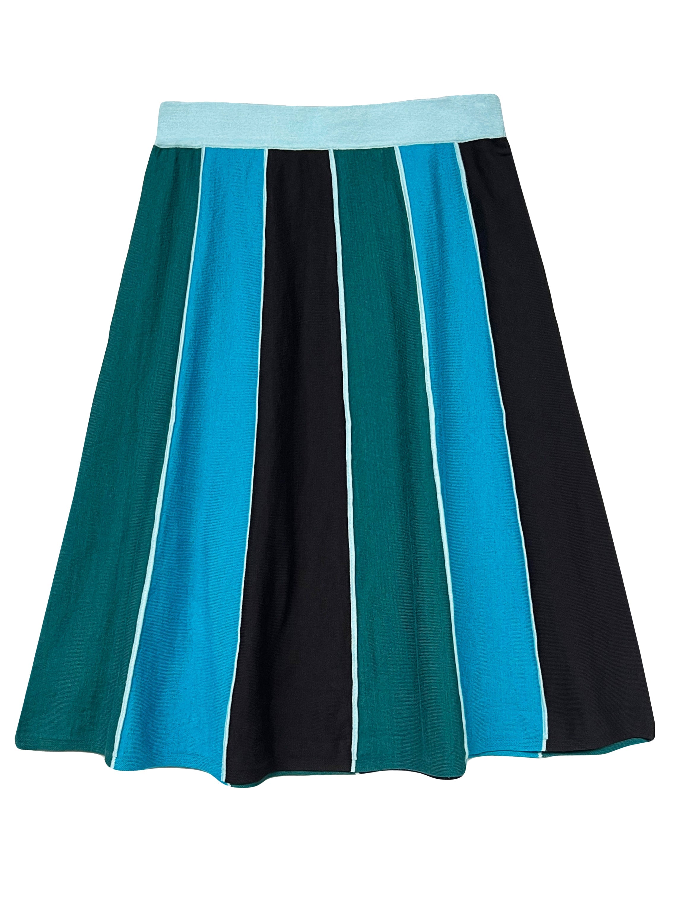 JESSIE knit skirt Teal