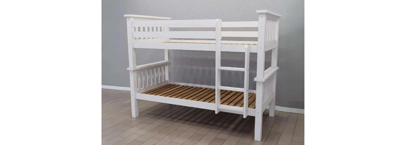 Luca White Bunk Bed