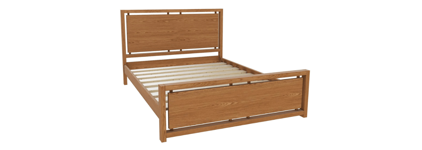 Messina Solid Oak Bed