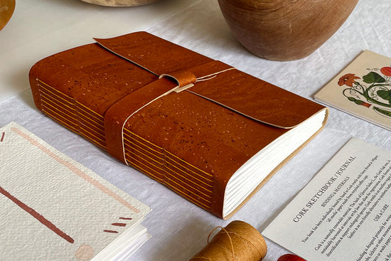 NEW: Leather Artist's Sketchbooks - BOUND