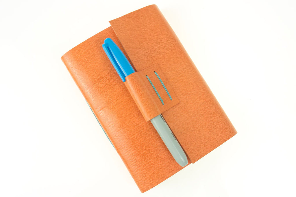 Peach Journal with penholder