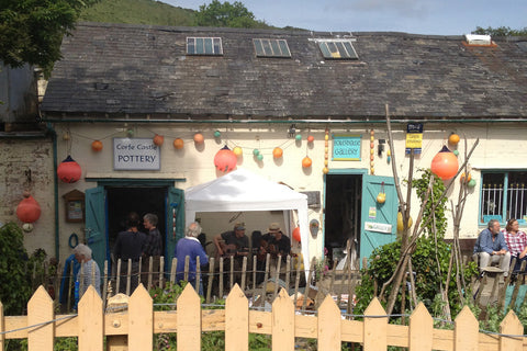 Purbeck Arts Weeks Boilerhouse Gallery and Corfe Castle Pottery handmade books by Dorset bookbinder Susan Green BOUND BY HAND