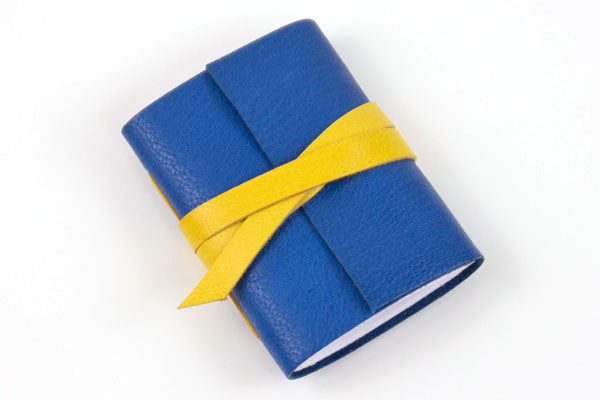 Mini Journal: Blue & Yellow
