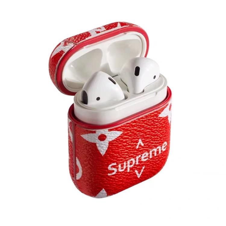 Louis Vuitton x Supreme Style AirPods Leather Case AirPods ...