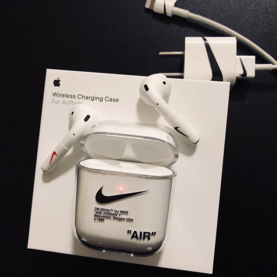 airpods nike off white