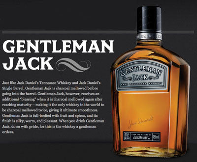 Jack Daniel's Gentleman Jack Rare Tennessee Whiskey - CREATIVE GOURMET