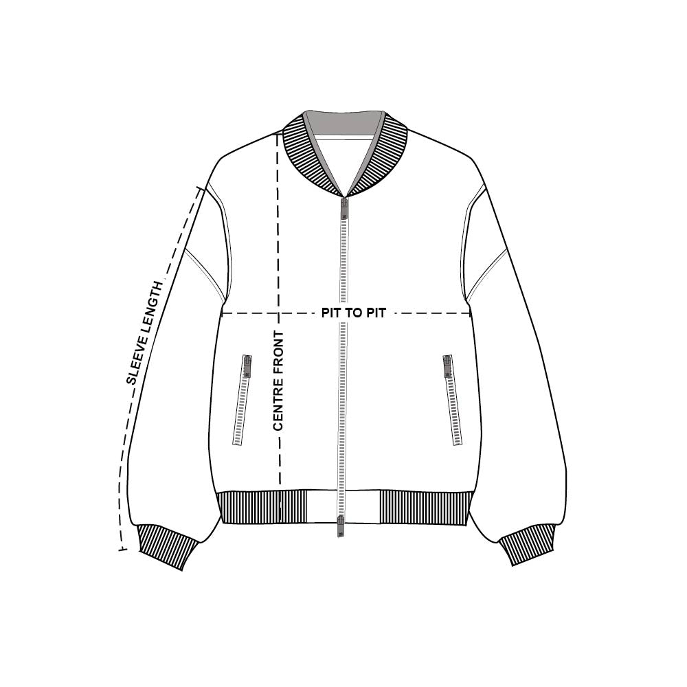 Size Chart - SS21 BOMBER | REPRESENT CLO