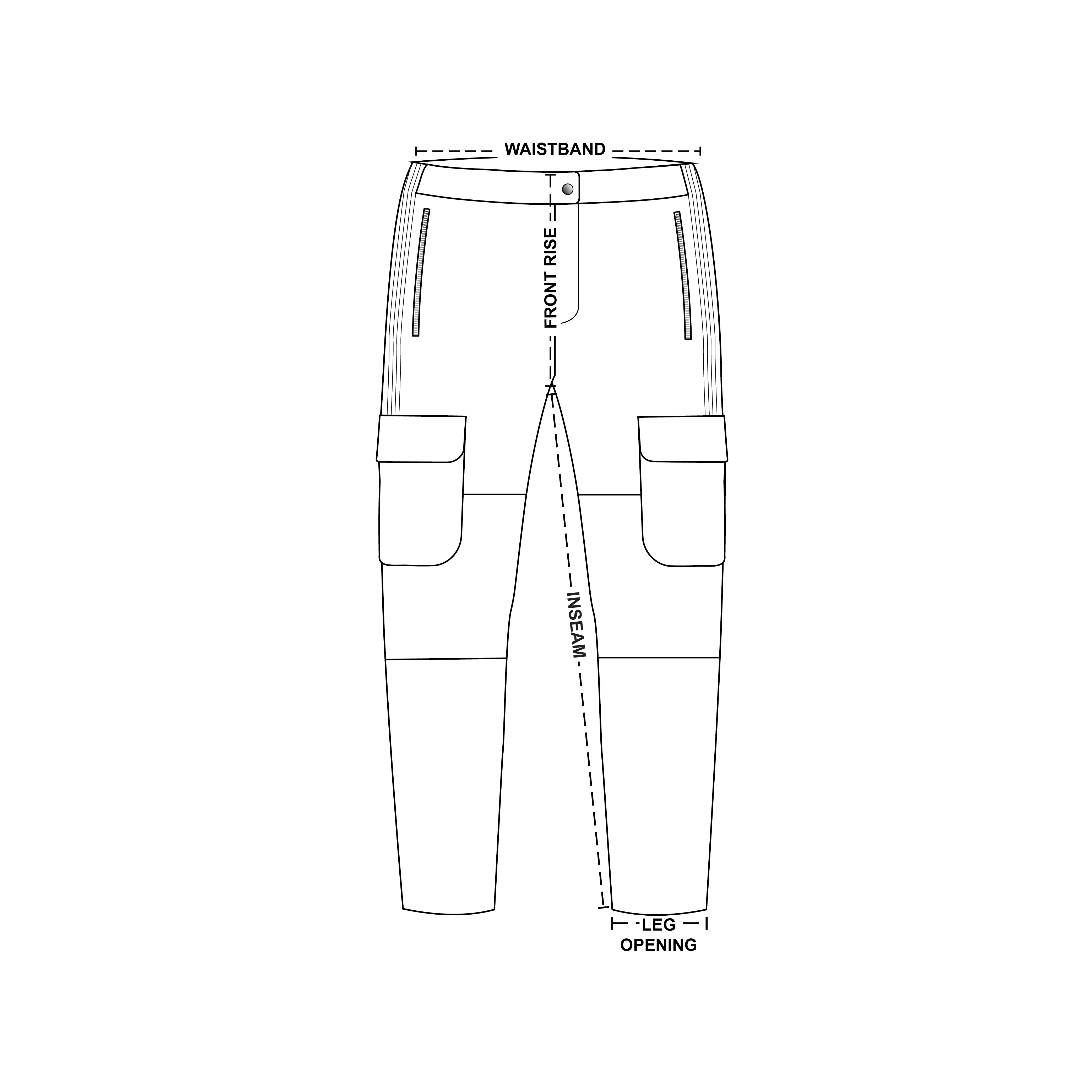 Size Chart - Leather Pants