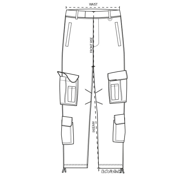 Black Cargo Pants | 8 Pocket Cargos | REPRESENT CLO
