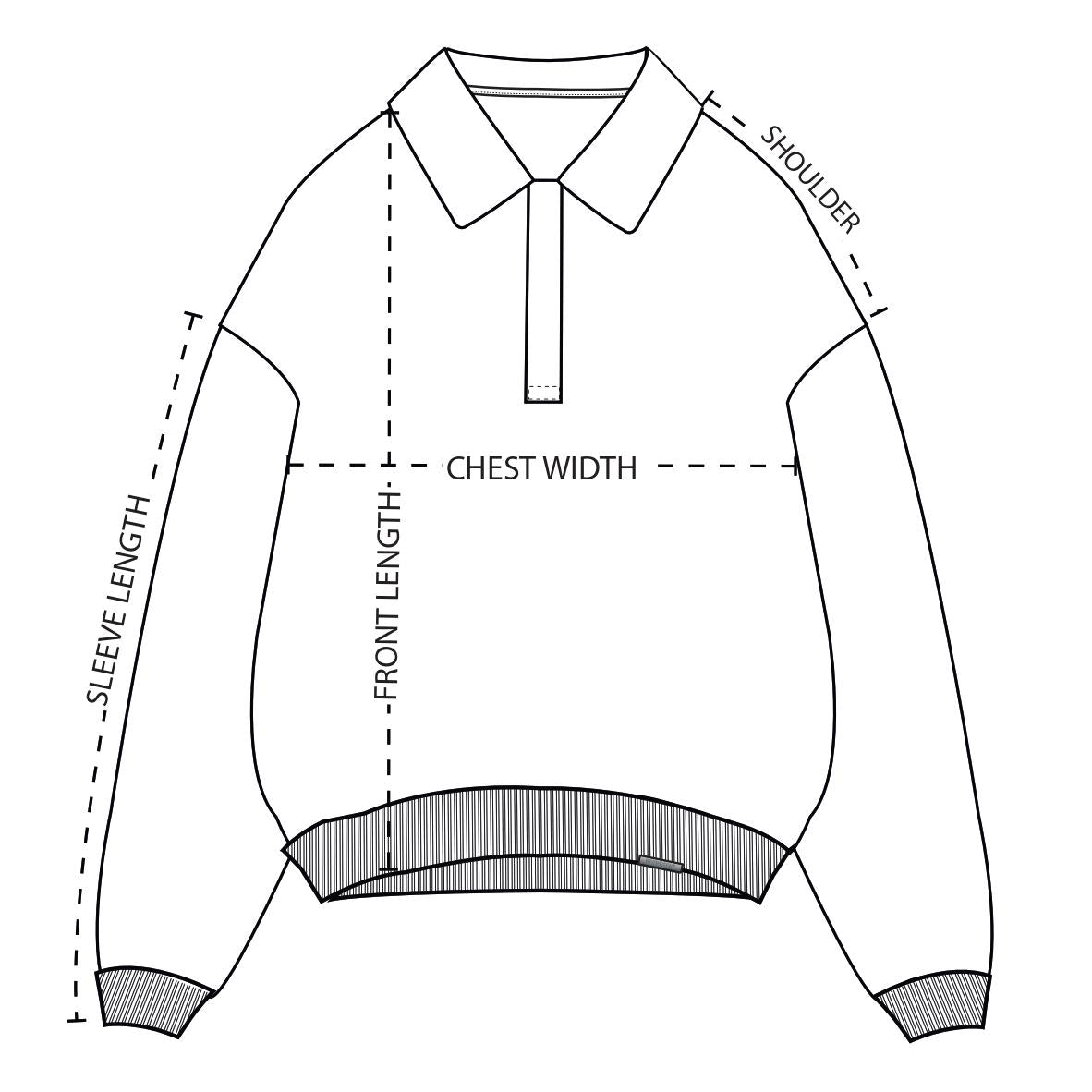 Size Chart - MS4024 - Represent Owners Club Long Sleeve Polo Sweater ...