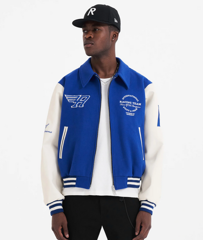 Blue Varsity Jacket