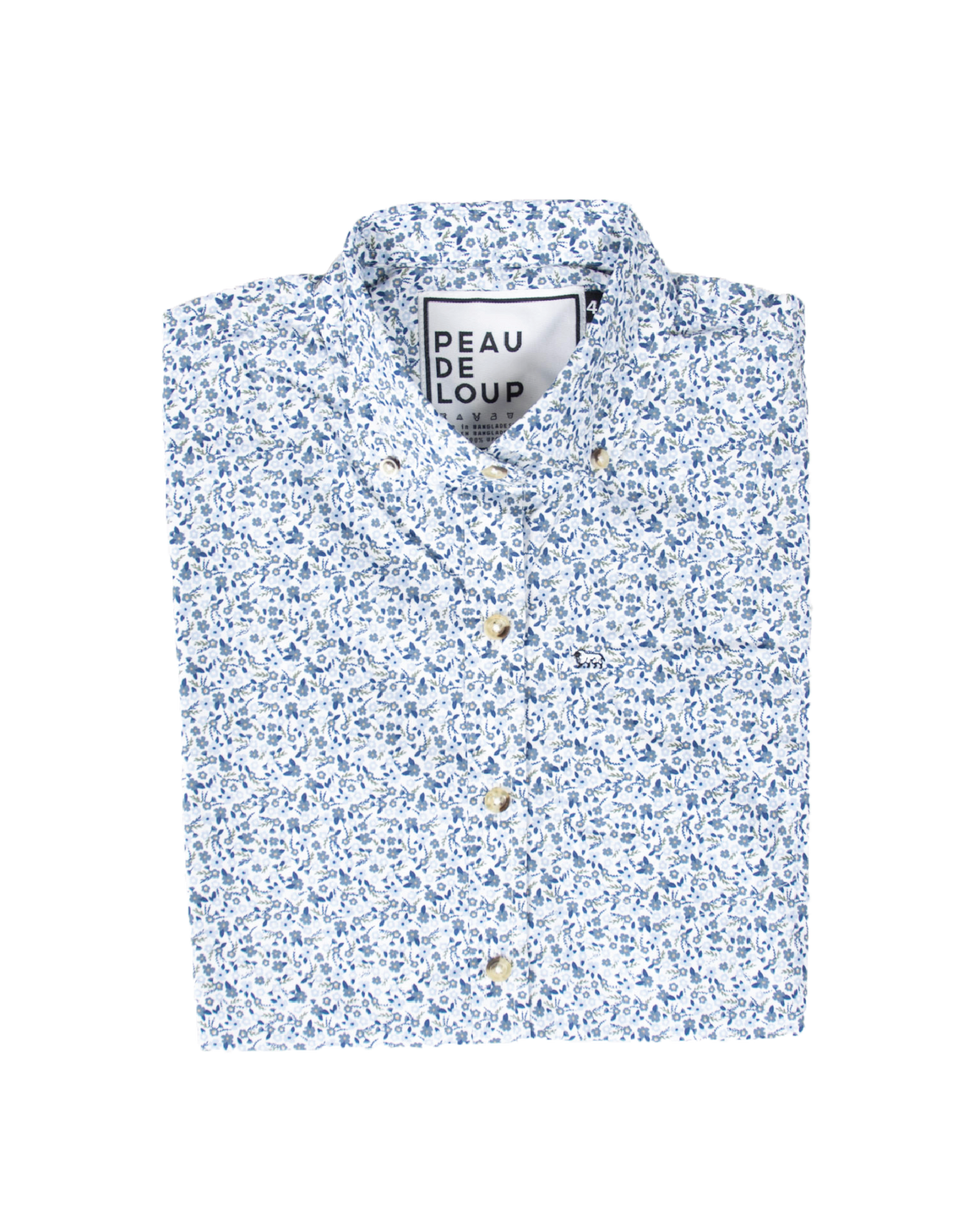 Short Sleeve Button-Down Shirts - Peau de Loup