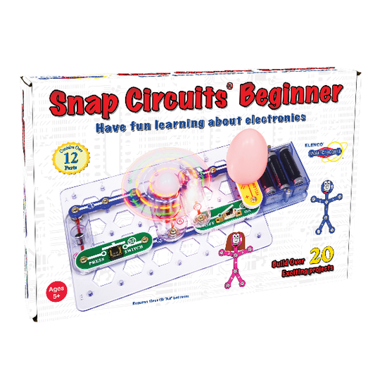 Snap Circuits Snaptricity, Electronics Exploration Kit (Stem Building),  Model#: EE-SCBE75, For Kids 8+ 