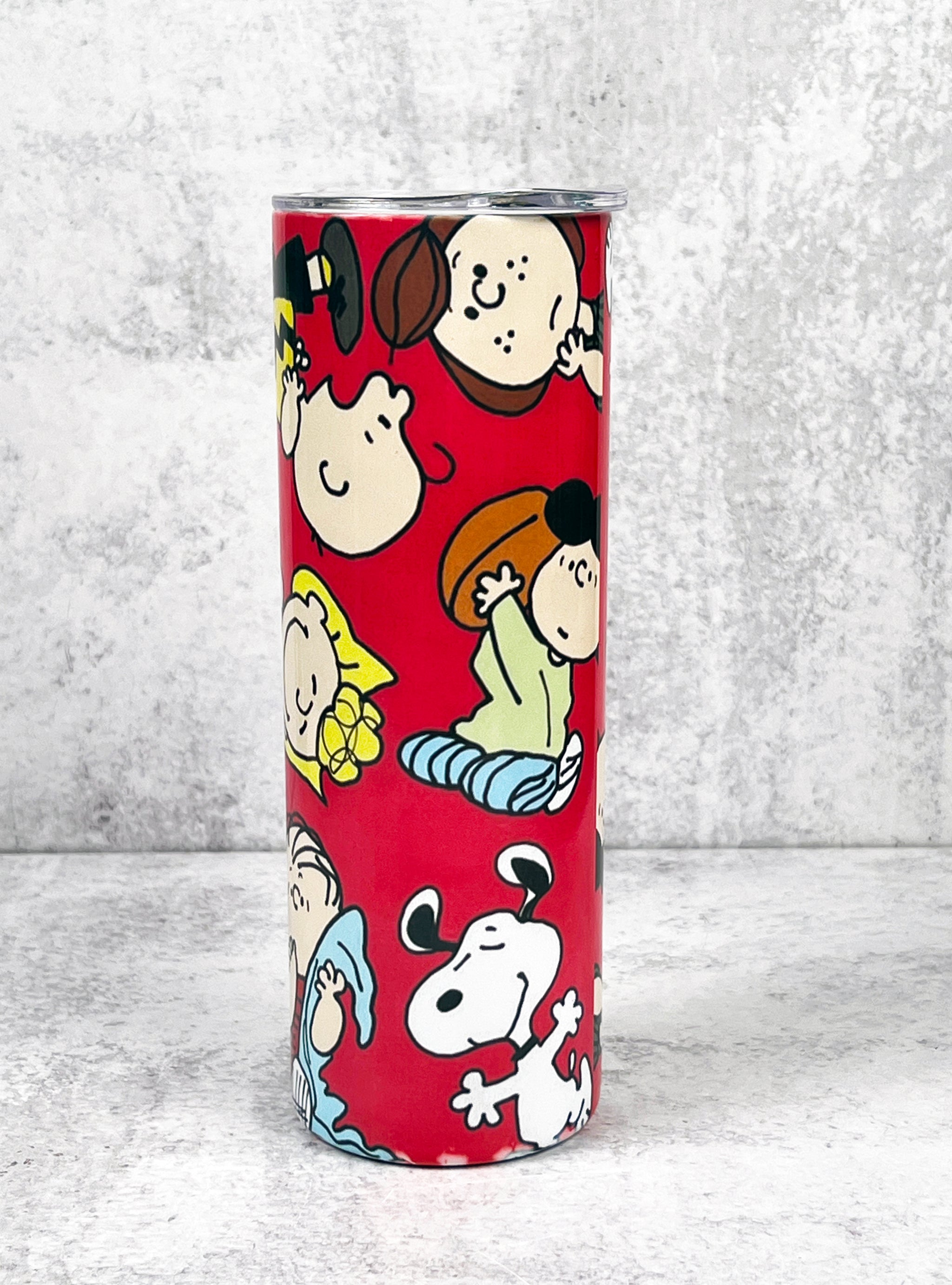 Snoopy and the Peanuts Gang White Insulated Tumbler