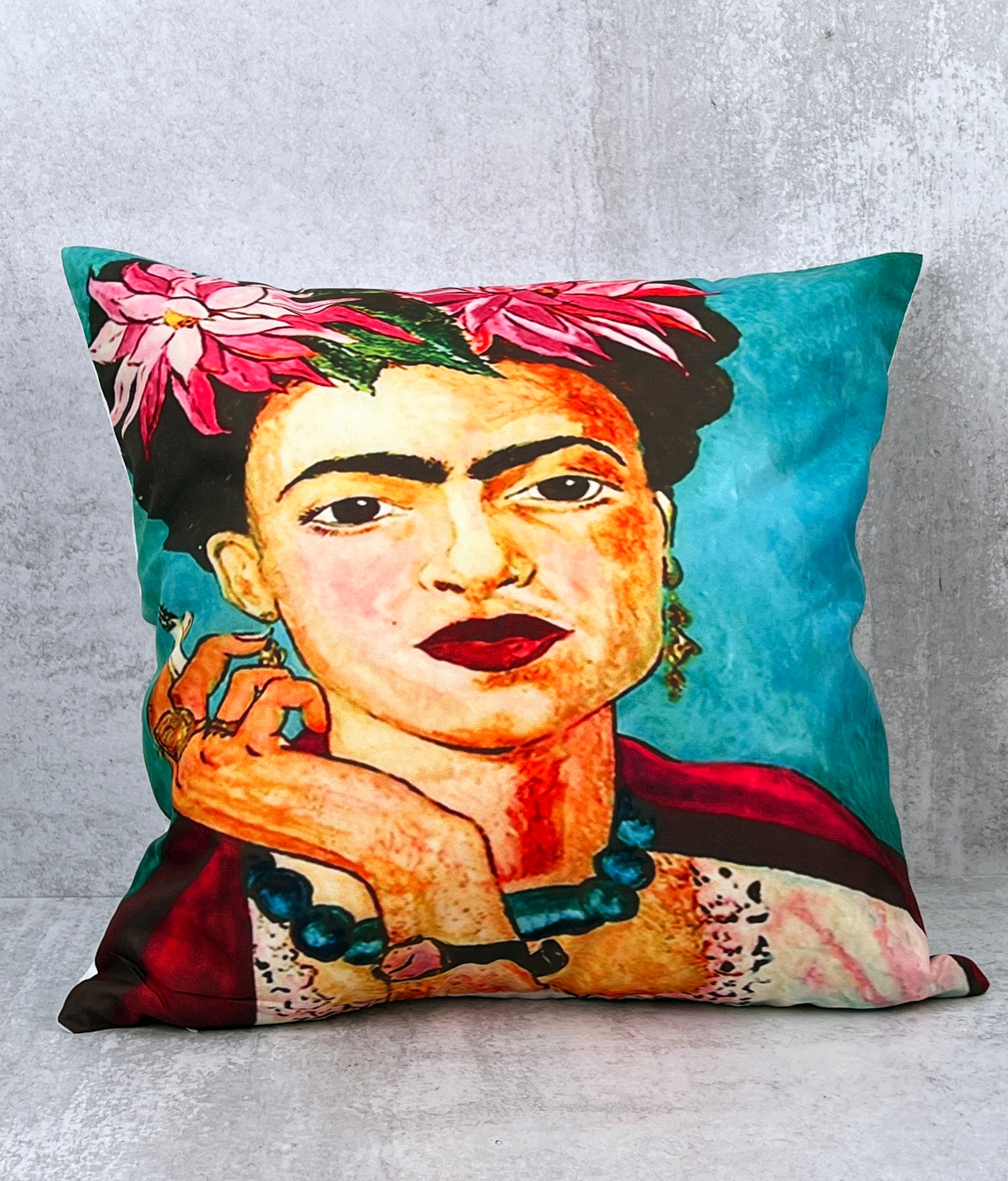 Frida Kahlo Tiger Lily Zippered Wallet