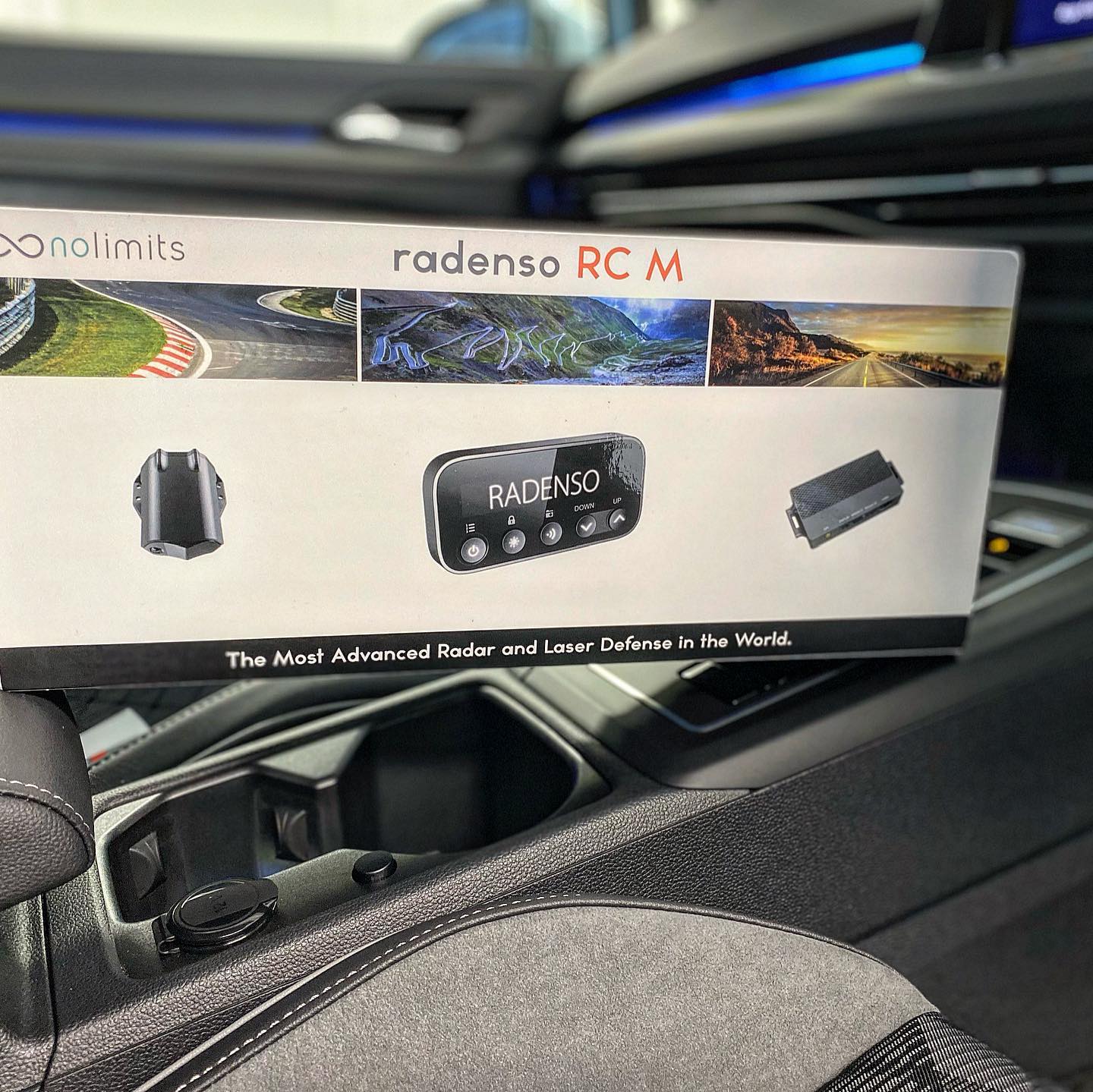 Volkswagen Golf R Hidden Radar Detector Radenso RC M