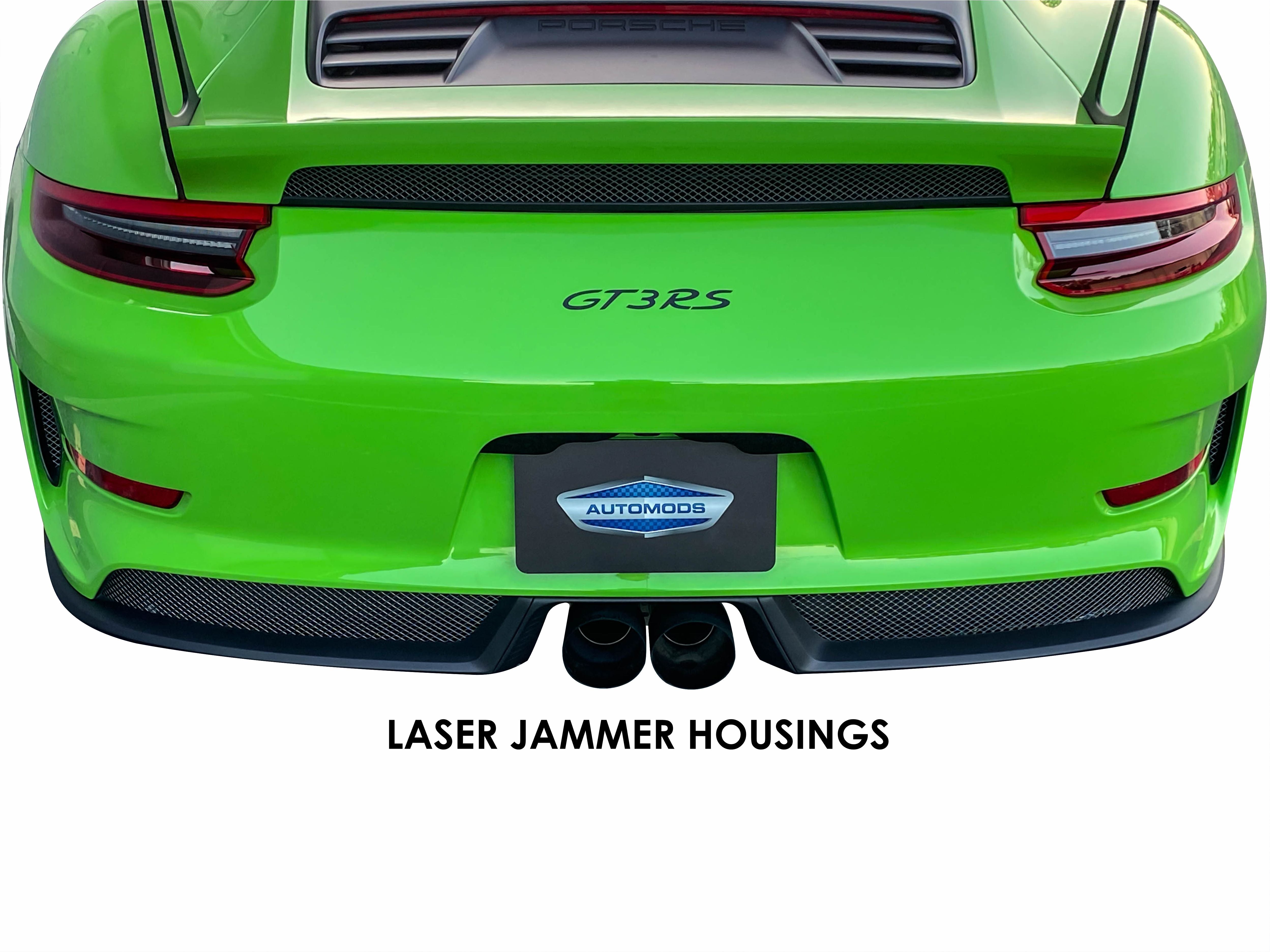 Porsche 911 GT3 RS Hidden Radar Detector Laser Jammer Radenso RC M Automods