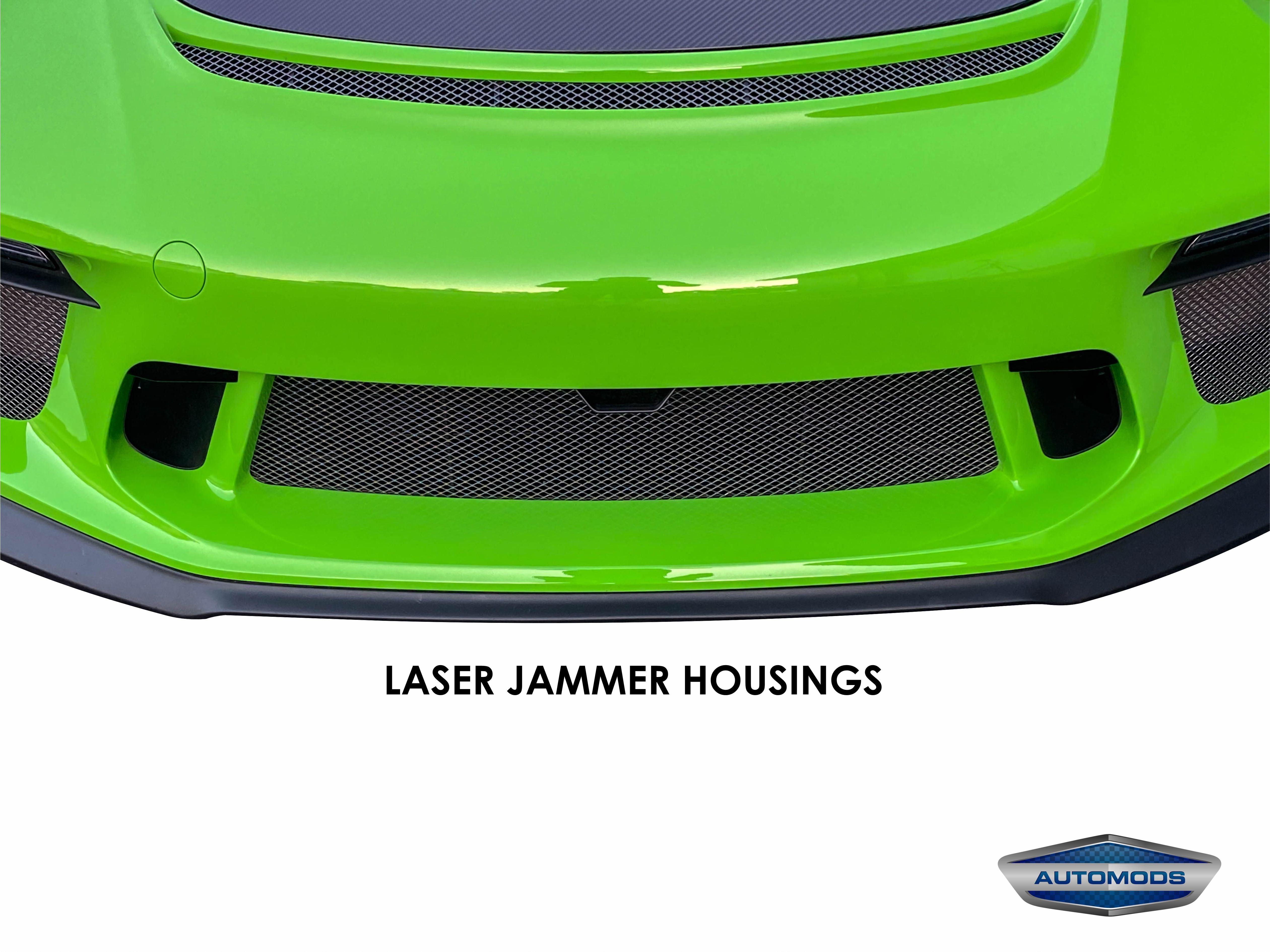Porsche 911 GT3 RS Hidden Radar Detector Laser Jammer Radenso RC M Automods