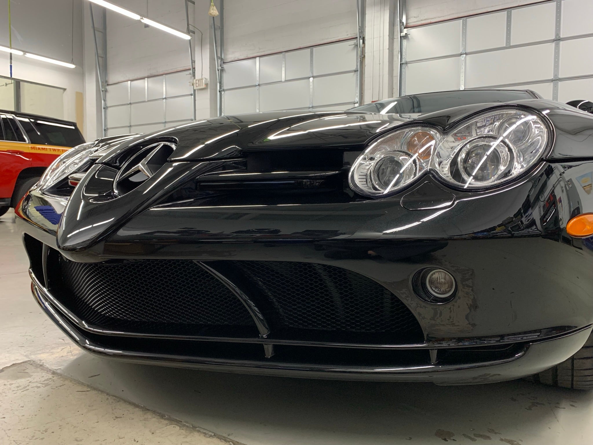 Mercedes-Benz SLR McLaren Hidden Laser Jammer Radar Detector Installation Radenso RC M