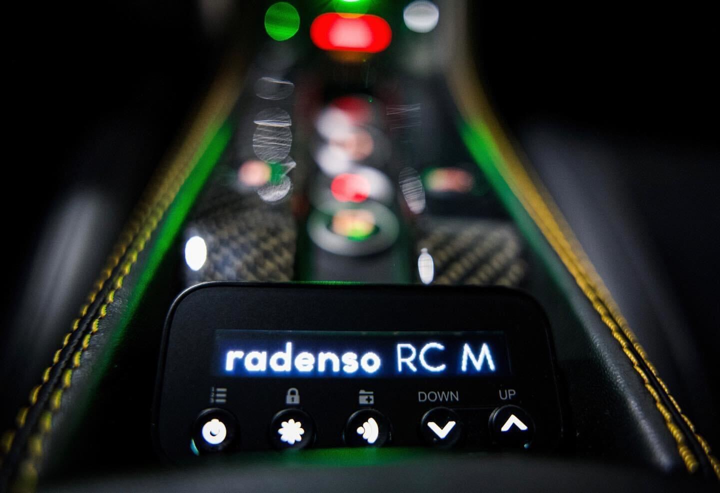 McLaren 650s Hidden Radenso RC M Radar Detector Laser Jammer installed by Cannonball Garage