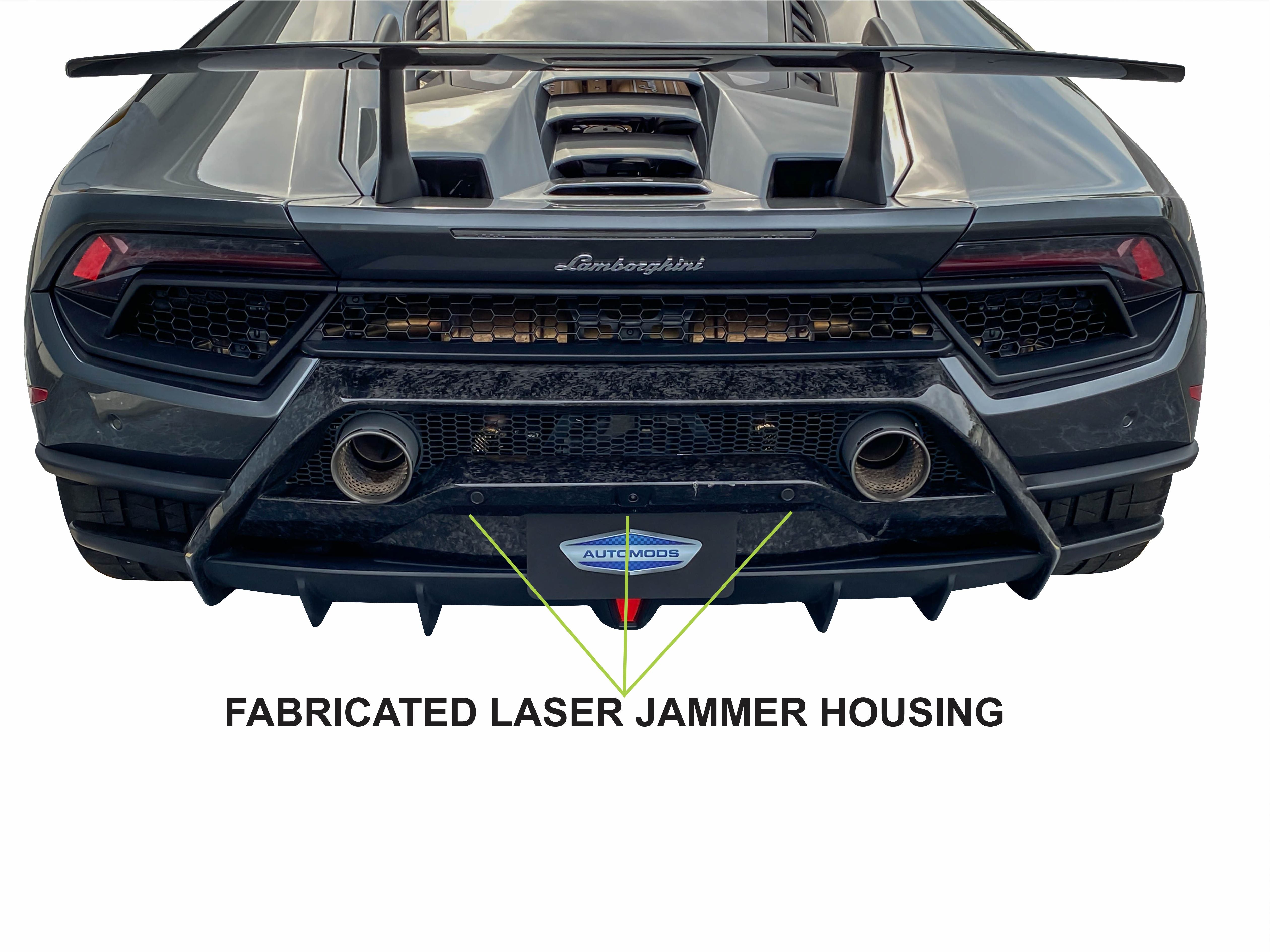 Lamborghini Huracan Performante Radar Detector Laser Jammer