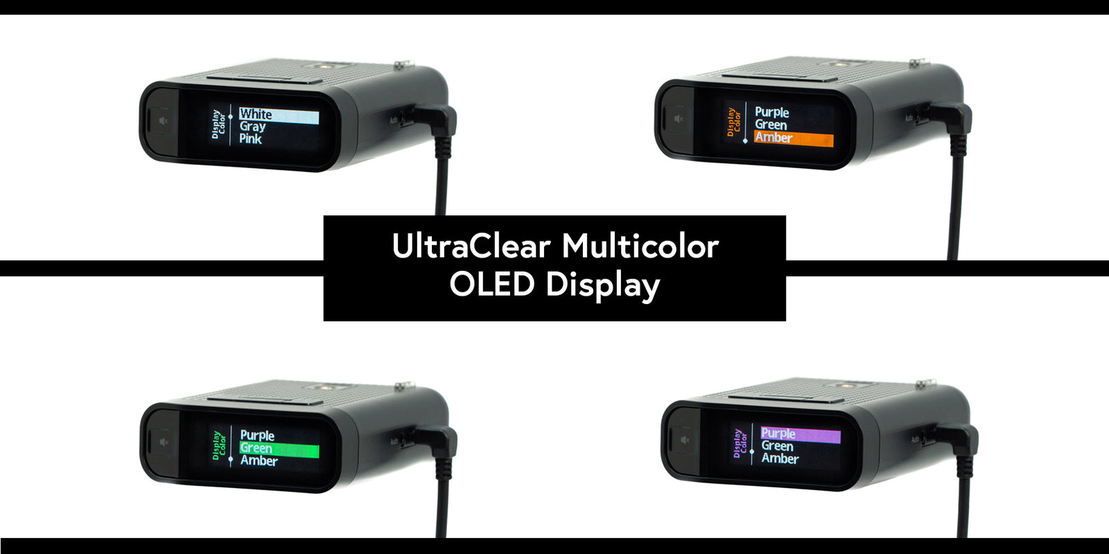 Radenso DS1 Radar Detector UltraClear Multicolor OLED Display