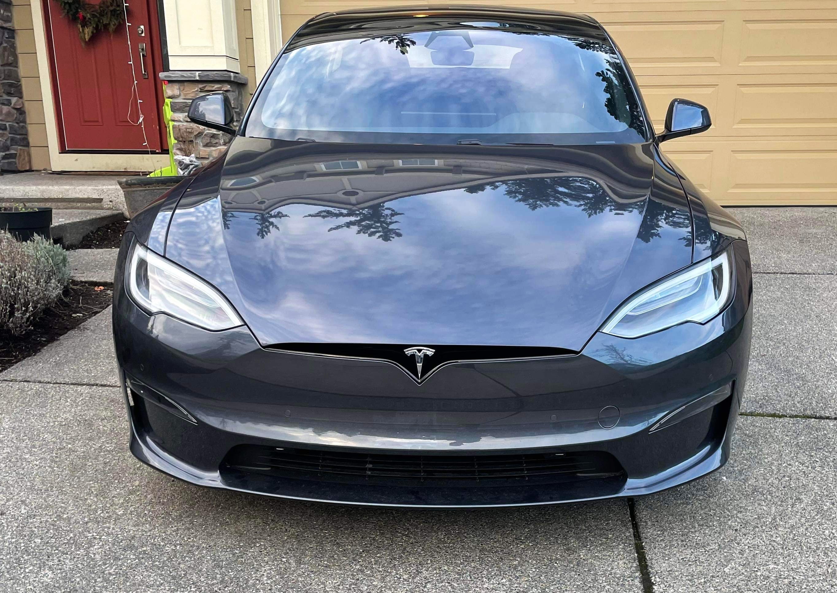 Tesla Model S Plaid with Radenso RC M Radar Detector Laser Jammer Hidden Installation installed by Systems Unlimited