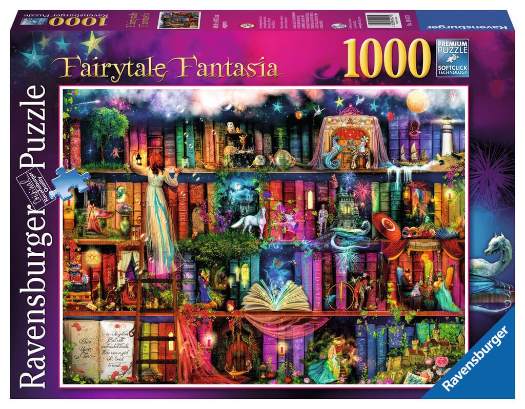 Puzzle Ravensburger - Biblioteca Fantasía. 1000 Doctor Panush