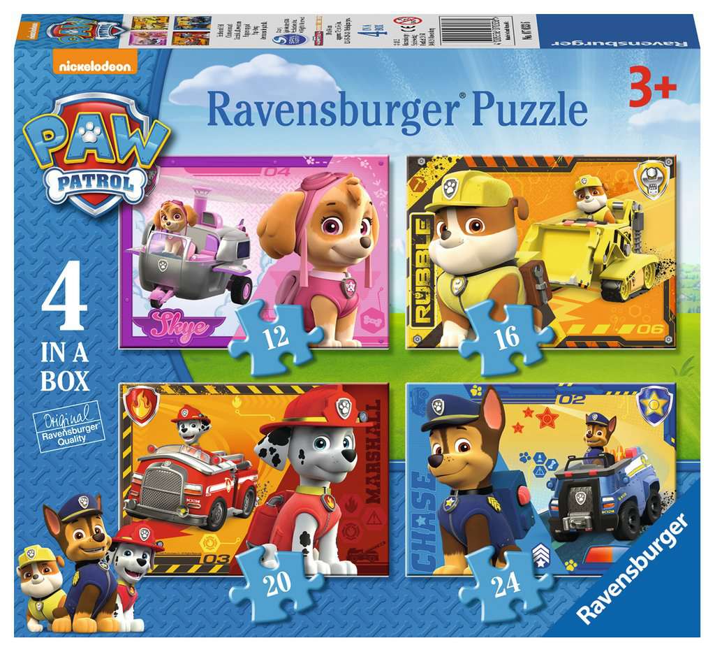 Puzzle Ravensburger Patrulla Canina. 4 1. piezas | Doctor Panush