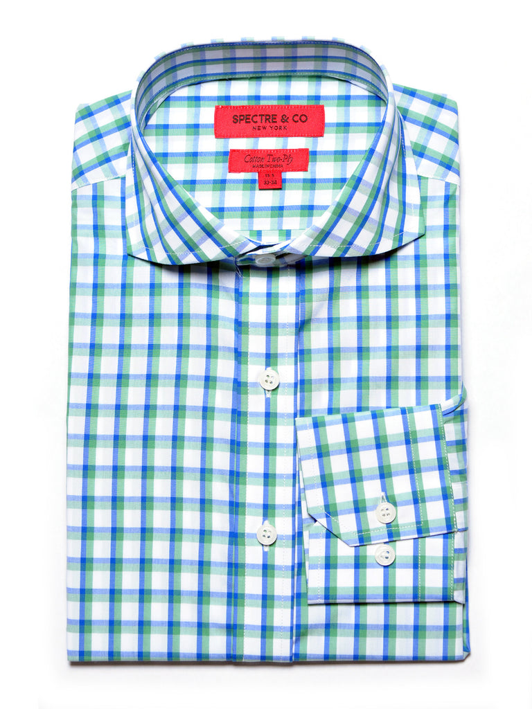 Pattern Shirts - Slim Fit Jones Check Dress Shirt