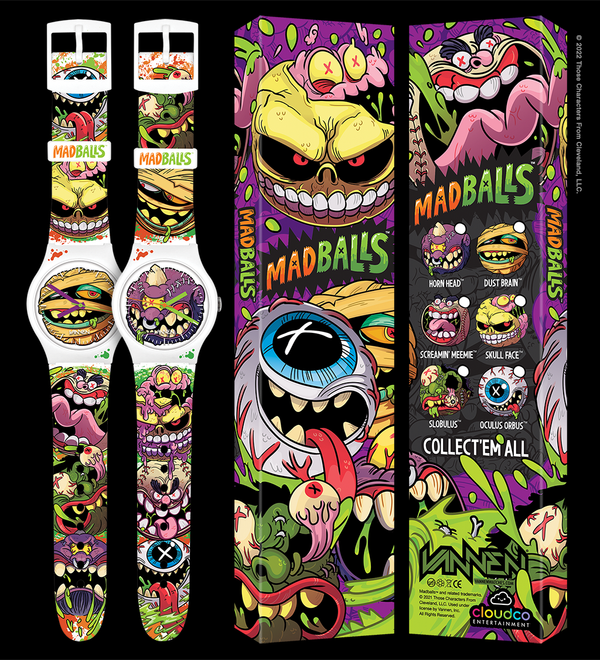 Limited Edition Madballs Series 2 Watches on sale now at VannenWatches.com